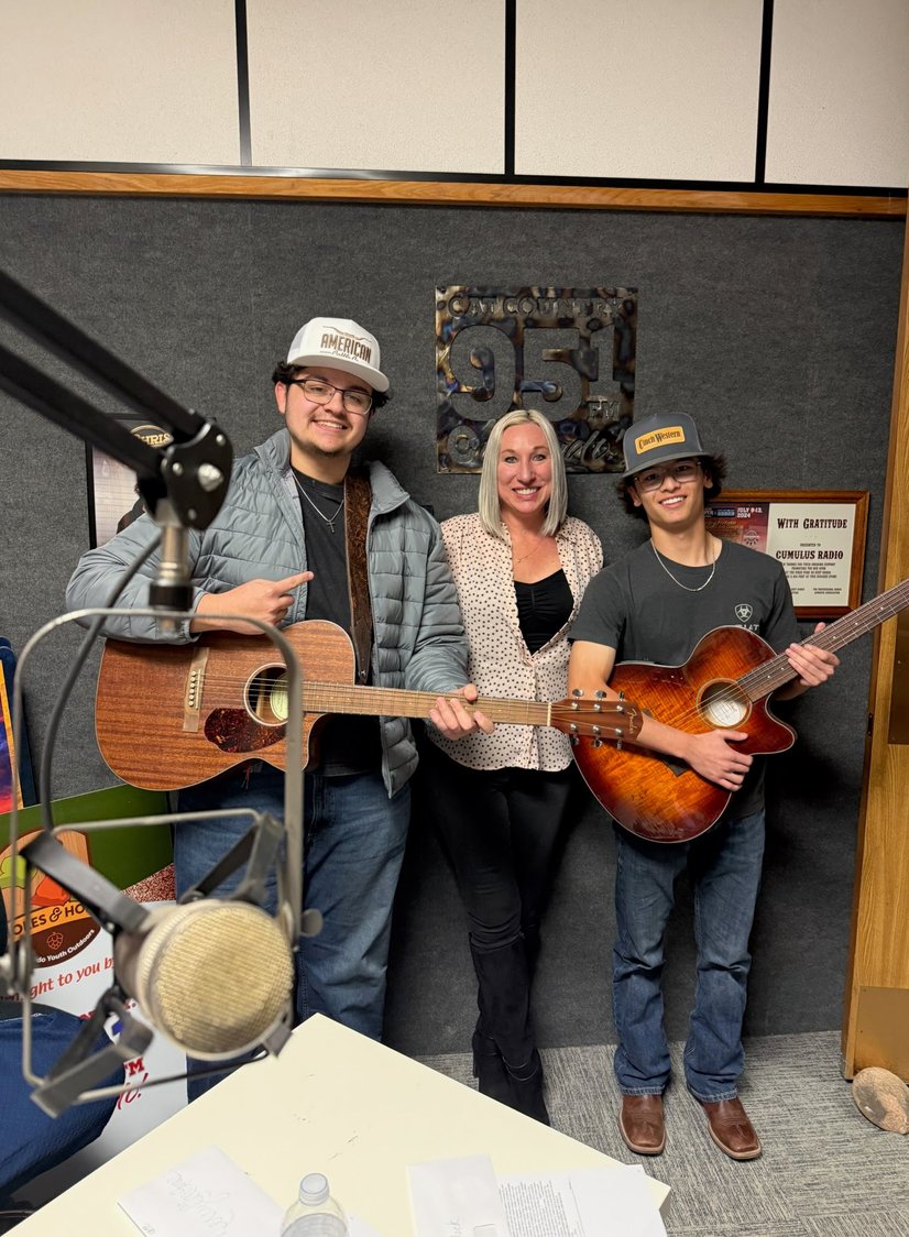 Jaxon Wood greeting fans at a live show